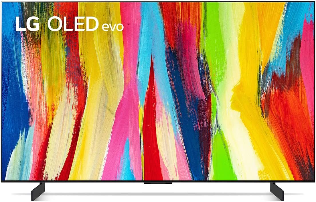C2 Series 42-Inch Class OLED evo Smart TV OLED42C2PUA, 2022 - AI-Powered 4K TV, Alexa Built-in