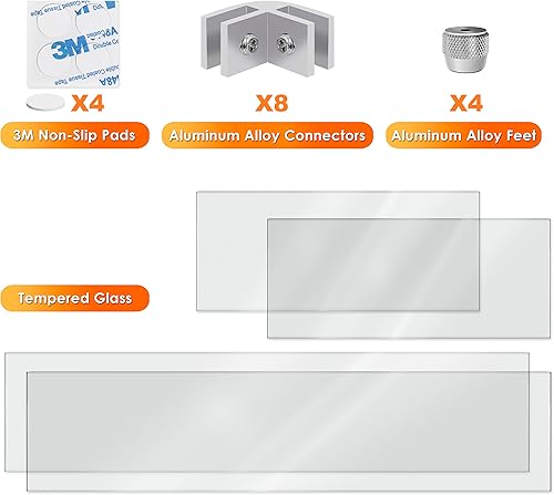 Miniatura 9 de Nuu Garden Mesa para fogata de propano para exteriores, de 43 pulgadas, 50,000 BTU, con certificación CSA, con protección contra el viento, tapa,