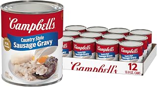 Campbell's Country Style Sausage Gravy, 13.8 oz (12-Pack)