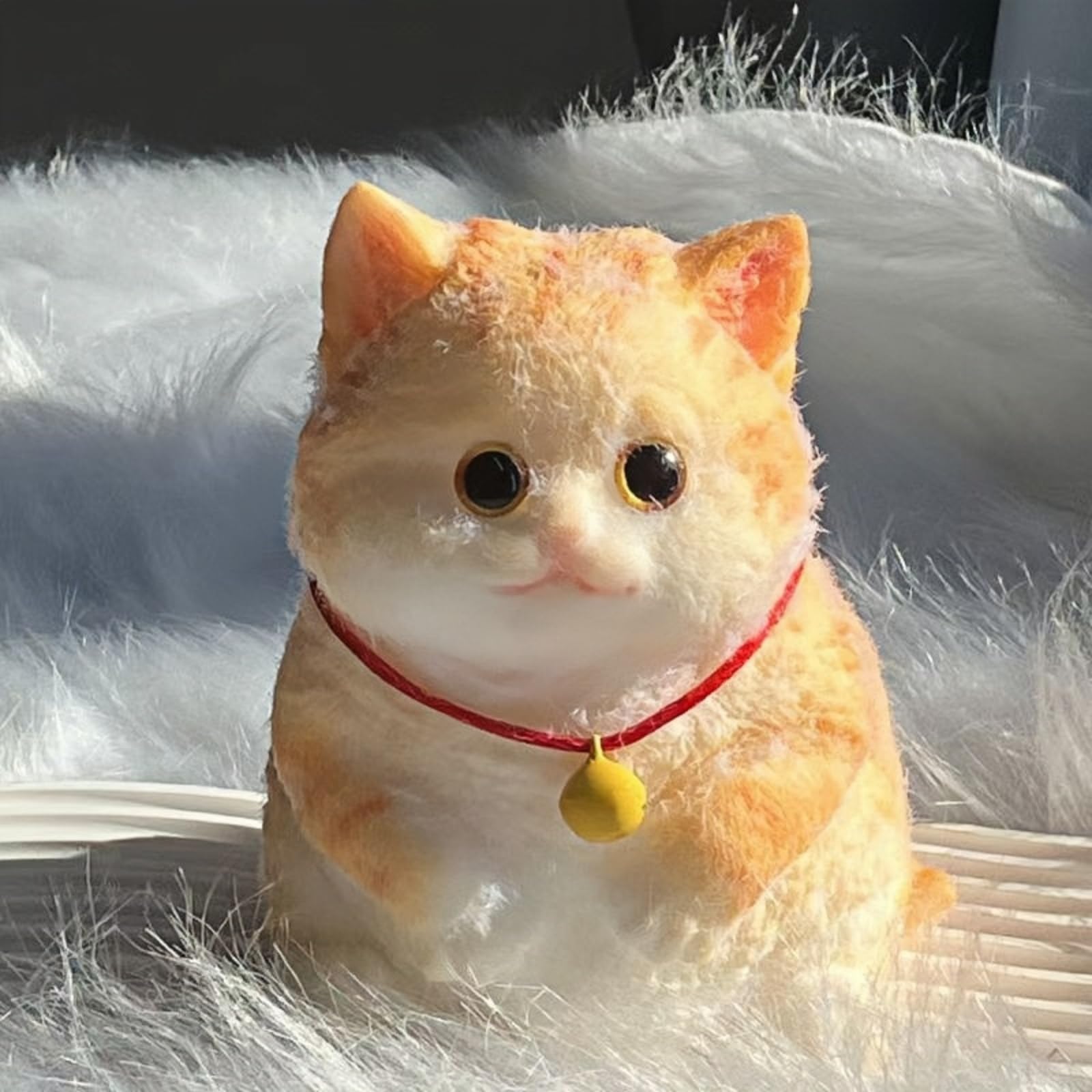 Amazon | YJPPDD かわいい大きなフワフワした猫 ストレス解消 感覚フィ