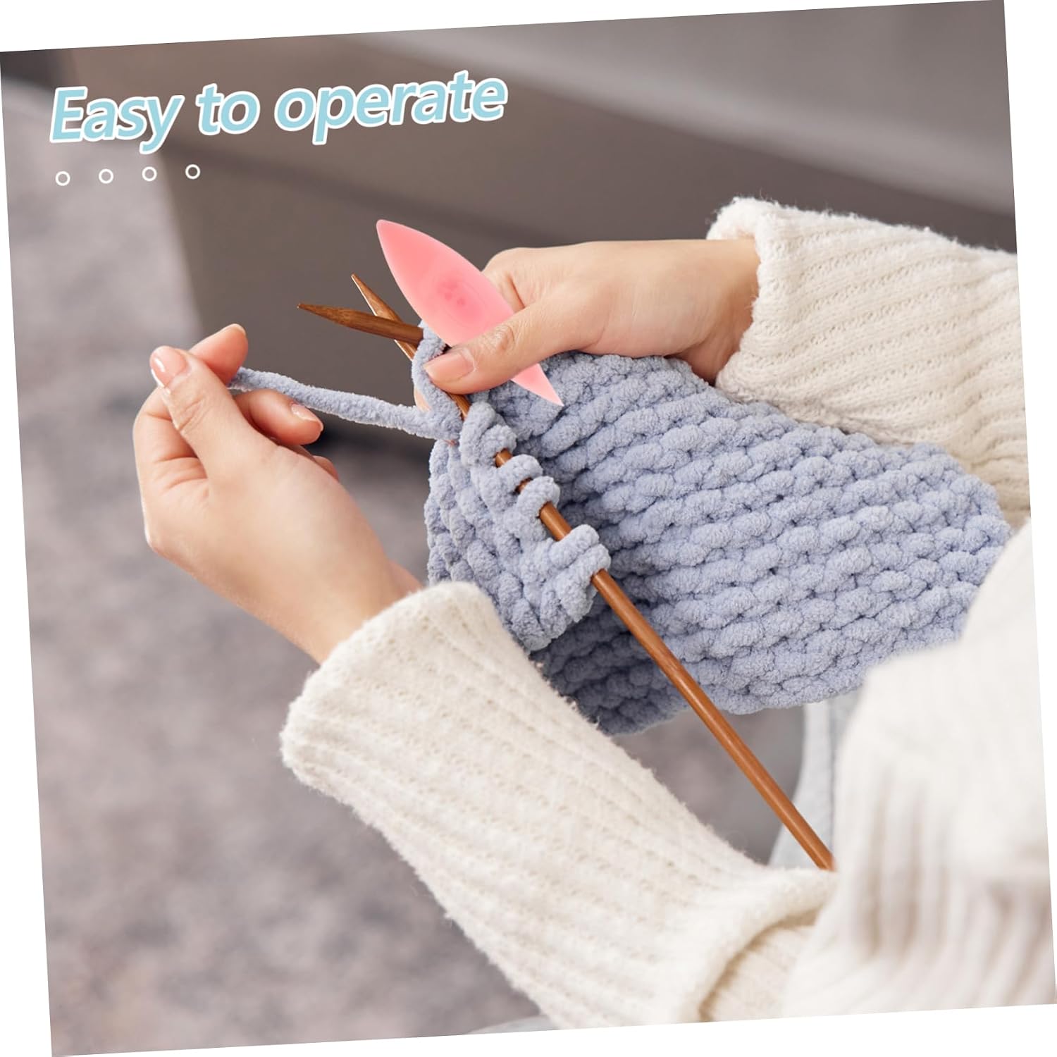 AUTSUPPL 5pcs DIY Weaving Shuttle Knitting Tools for Sweater Loom Tool Lace Shuttle Weaving Sticks Shape Accessories