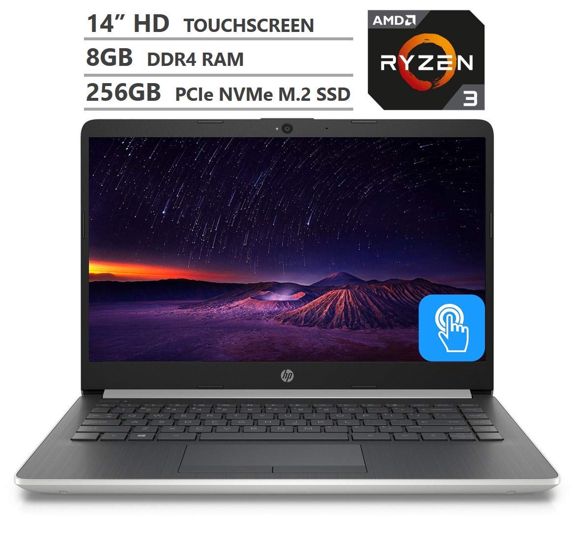 Amazon.com: HP Laptop 14 Laptop AMD Ryzen 3 8GB RAM 256GB SSD 14