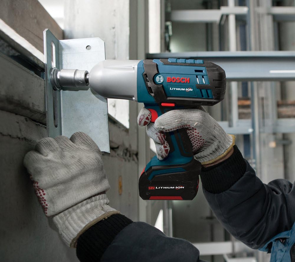 Featured Product Bosch Bare-Tool HTH181B 18-Volt Lithium-Ion 1/2-Inch Square Drive Hight Torque Impact Wrench with Detent Pin , Blue