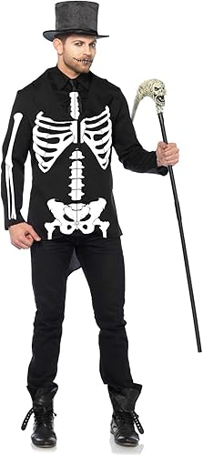 Leg Avenue Men's Costume, Black/White, Small