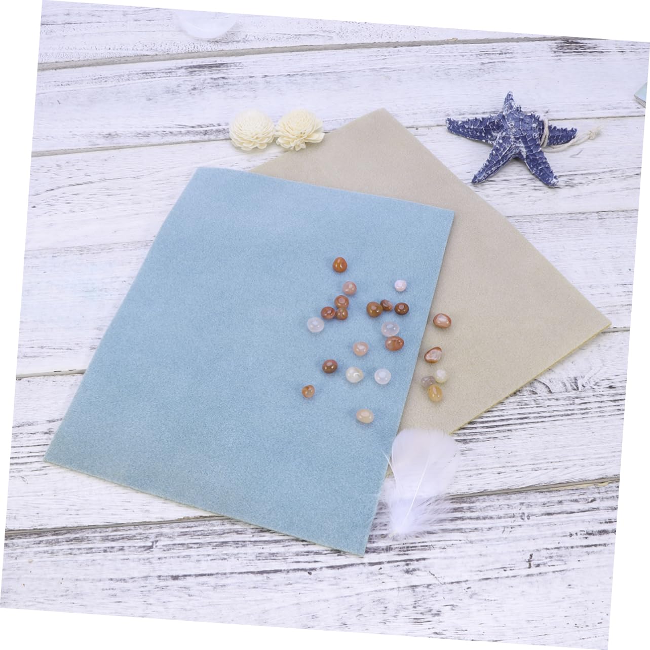 LALAFINA Jewelry Making Bead Mats 2pcs Non-Slip Mats DIY Accessories for Bracelets Random Color