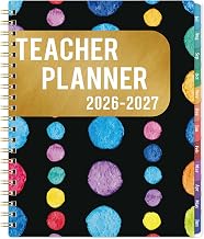 Teacher Planner 2026-2027 - Teacher Lesson Planner 2026-2027, July 2026 - June 2027, 8.5" x 11", Weekly & Monthly Lesson Plan Book for Teacher, Academic Planner with Colorful tabs