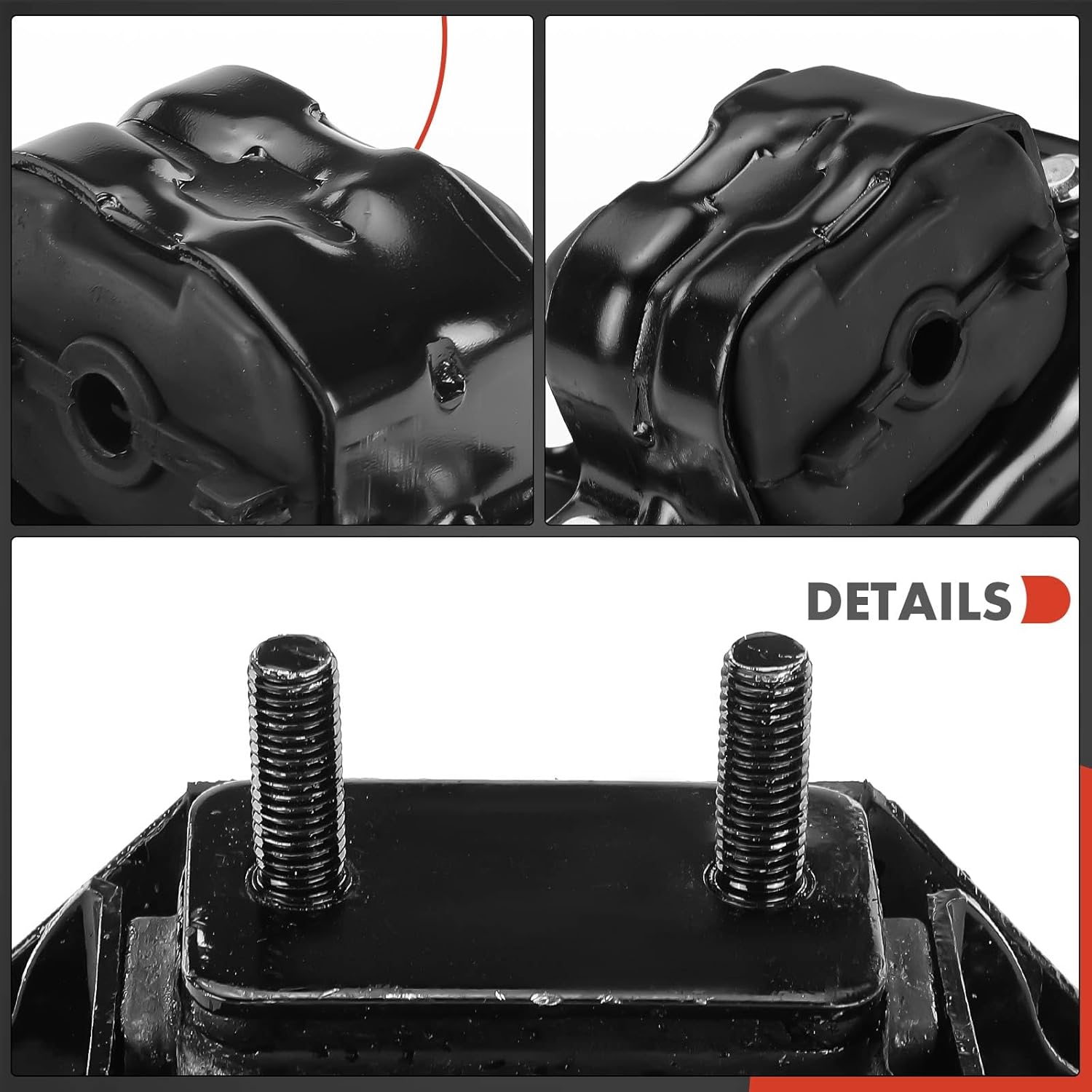 A-Premium Engine Motor Mount and Transmission Mount Kit Compatible with Ford F-150 F150 1997-2003, F-150 Heritage 2004-2004, F-250 F250 1997-1999, 4.6L 5.4L, 4WD, Set of 3