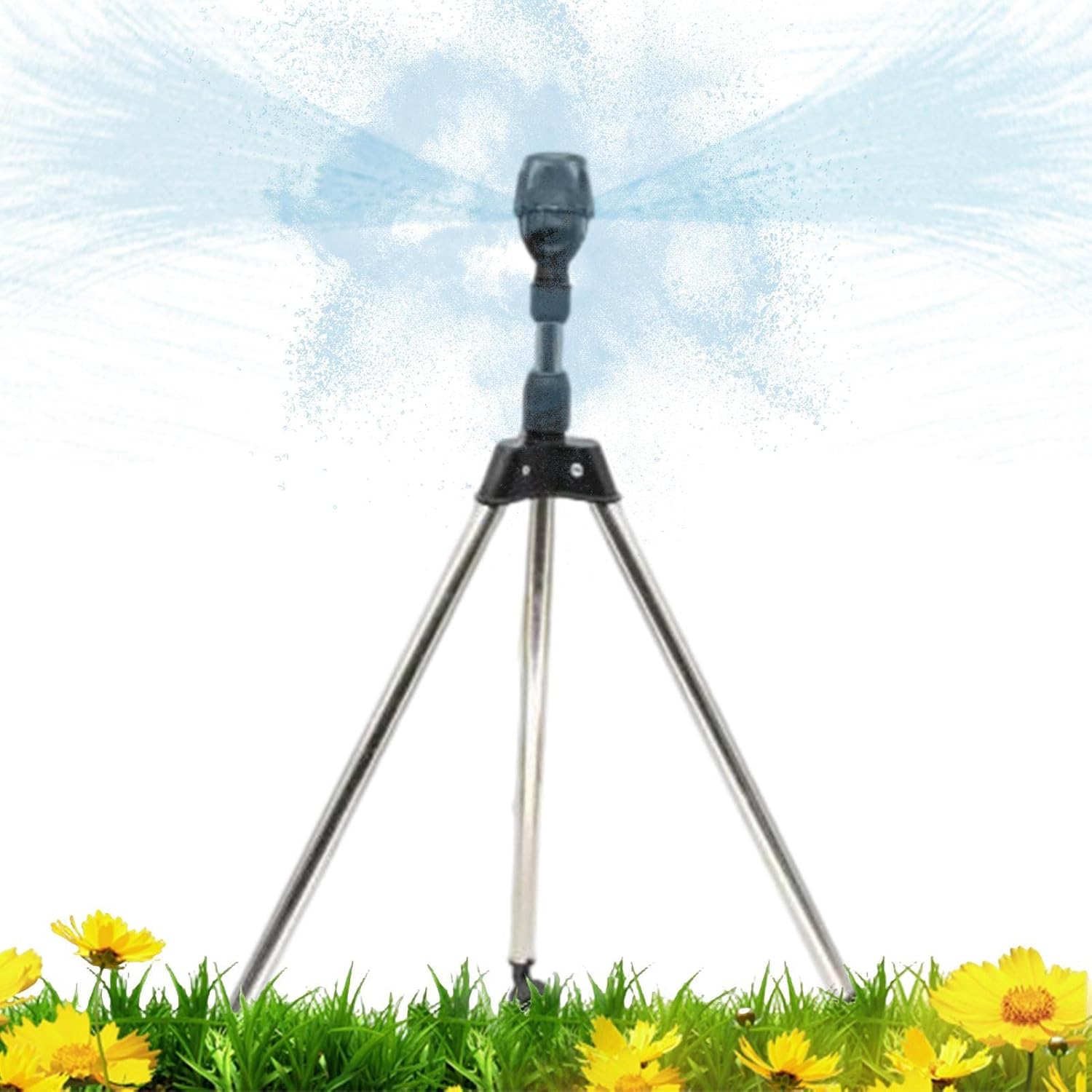 Sprinklers for Yard 360 Degree Rotating Sprinklers for Hoses Large