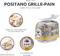 Ariete Toaster 155 Positano 2 szeletes kenyérpirító 6 fokozat automata kidobás 2