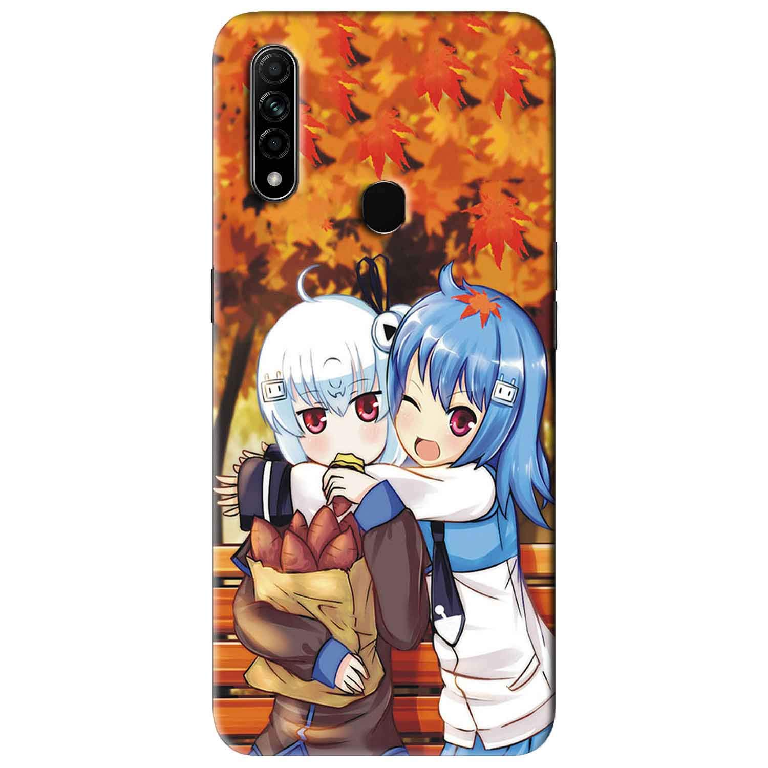 NDCOM for Oppo A31 Back Cover Bilibili Douga Cartoon Printed Hard Case