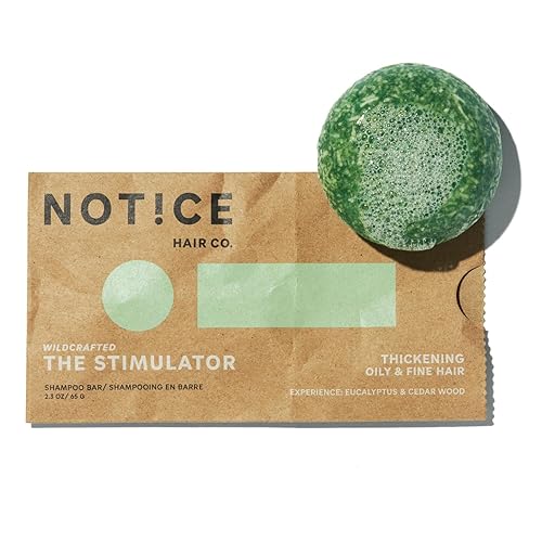 NOT!CE Hair Co. The Stimulator Shampoo Bar - engrosamiento  cabello graso y fino