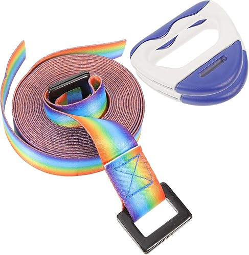 Miniatura 7 de BESPORTBLE 2 pares de anillos colgantes, dispositivo de dominadas, anillos para bebés, anillo de tracción para cama infantil, anillo de tirar de la