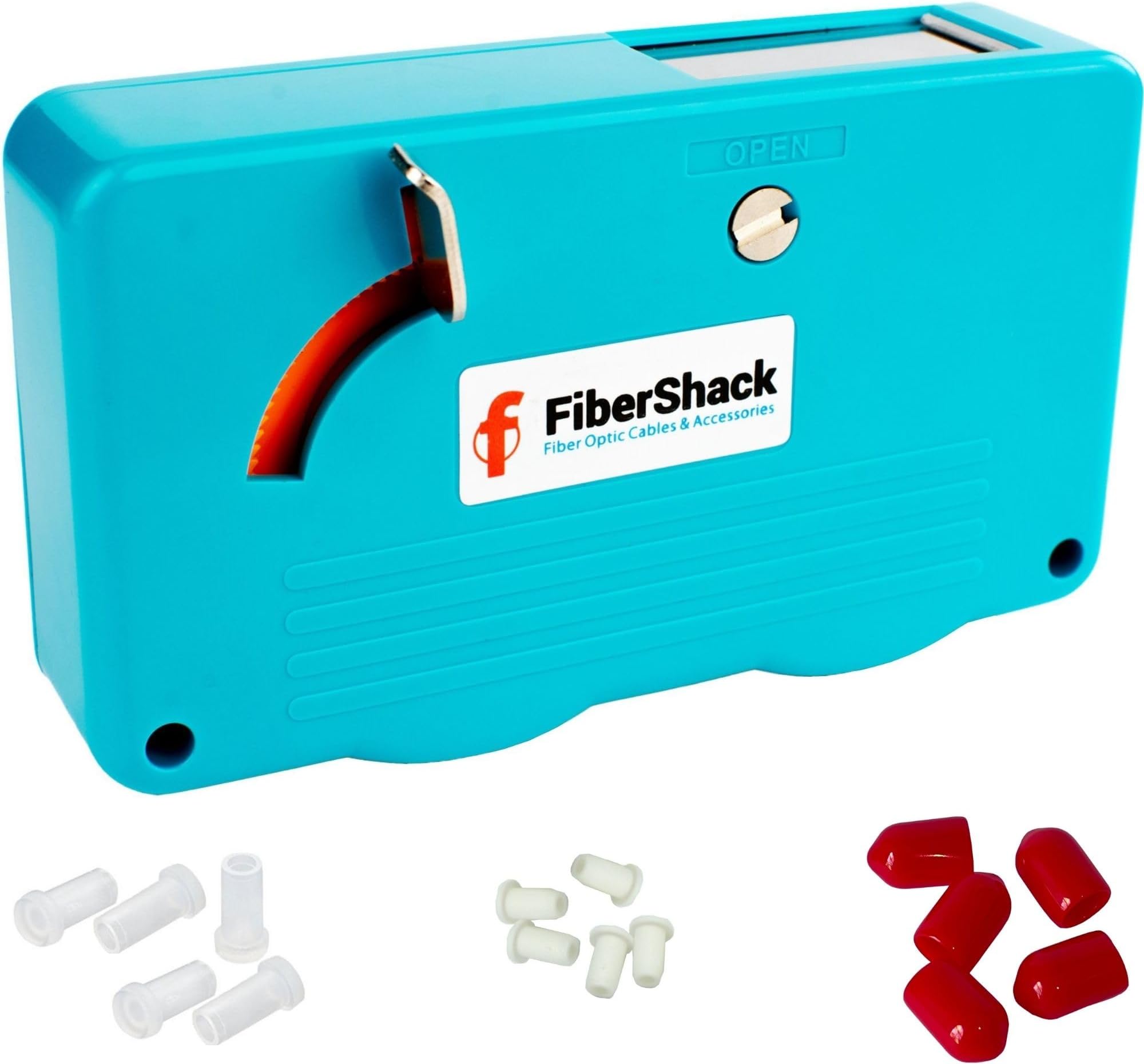 Fibershack - Fiber Optic Cleaning Box. A 2.5mm SC Fiber Cleaner & 1.25mm LC Fiber Cleaner. Our 500+ use Optical Connector Cleaning Tool is a Crucial Addition to Your Kit