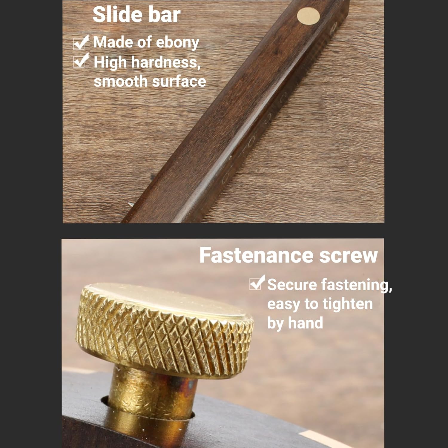 Woodworking Marking Ebony Mortise 8 Inch Carpenter Scraper Scriber