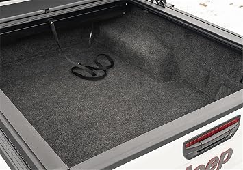 BedRug Bedliner | Fits 2020-2026 Jeep Gladiator 5' Bed | Charcoal Grey, BRJ20SBK