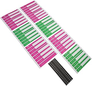SUPVOX Piano Keyboard Sticker Colorful Keyboard Multi- Color Piano Keyboard Stickers Mini Introductory Piano Sticker Color Stickers Removable Keyboard Stickers 2 Sticker for Piano Plastic