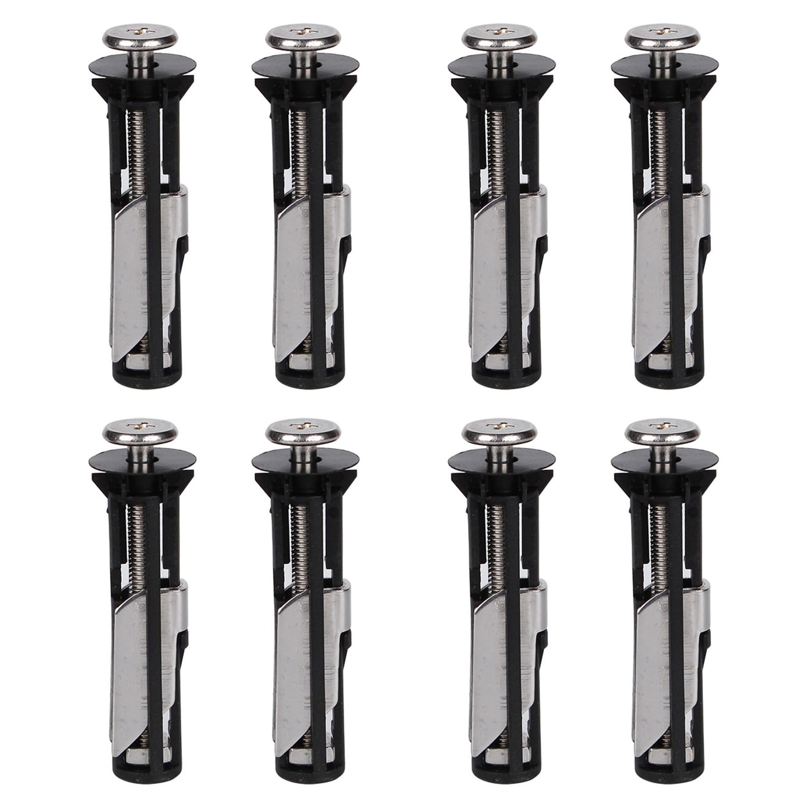 Heavy Duty Toilet Seat Fastener Bolt Kit, Toilet Seat Bolts, Toilet Seat Screws Replacement Kit, Toilet Seat Locking Bolt, Toilet Seat Fittings (8)