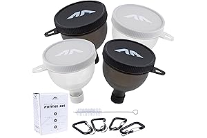 Sleek Protein Powder Funnel Set: Your No-Mess Powder Companion