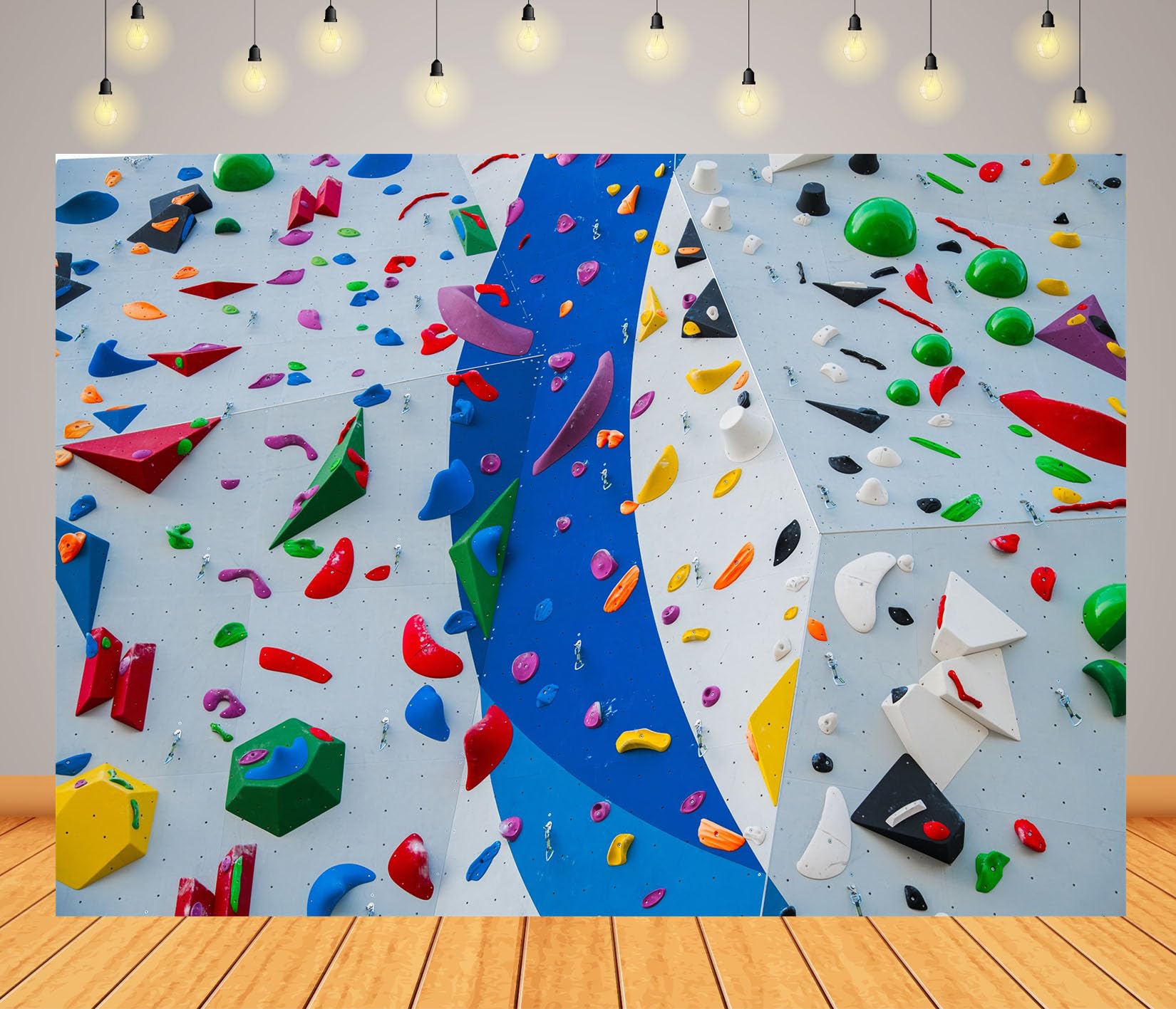 17x10FT (5.2x3m) Parete Arrampicata Colorata Sfondo Fotografico