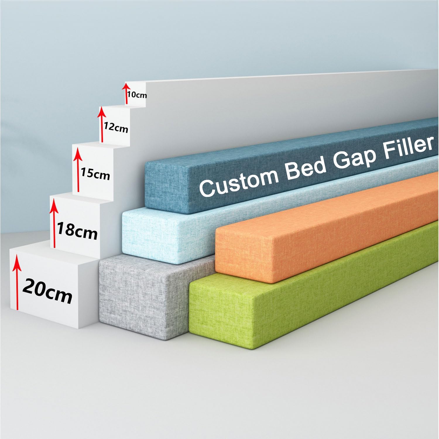 FRZVXCW Custom Bed Gap Filler, Mattress Extender,Headboard