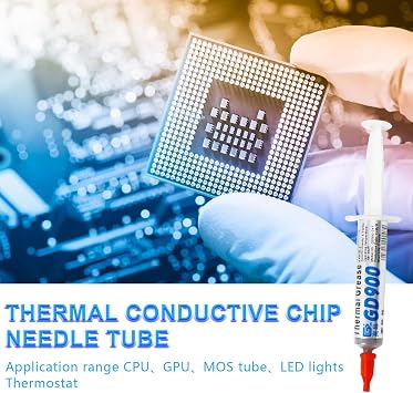 CPU Thermal Paste, Thermal Computer Paste, High-performance Heatsink Compound, Thermal Paste Kit | Heat Grease With High Thermal, High Thermal Conductivity CPU Thermal Heatsink Paste for Pc CPU Cooler
