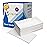 AMERICAN HOMESTEAD Disposable Hand Towels for Bathroom - White Linen-Like Guest Napkins - Ideal Paper Dinner Napkins or Bathroom Towels for Guests - 50 Count - Quilted - 15.5 x 12