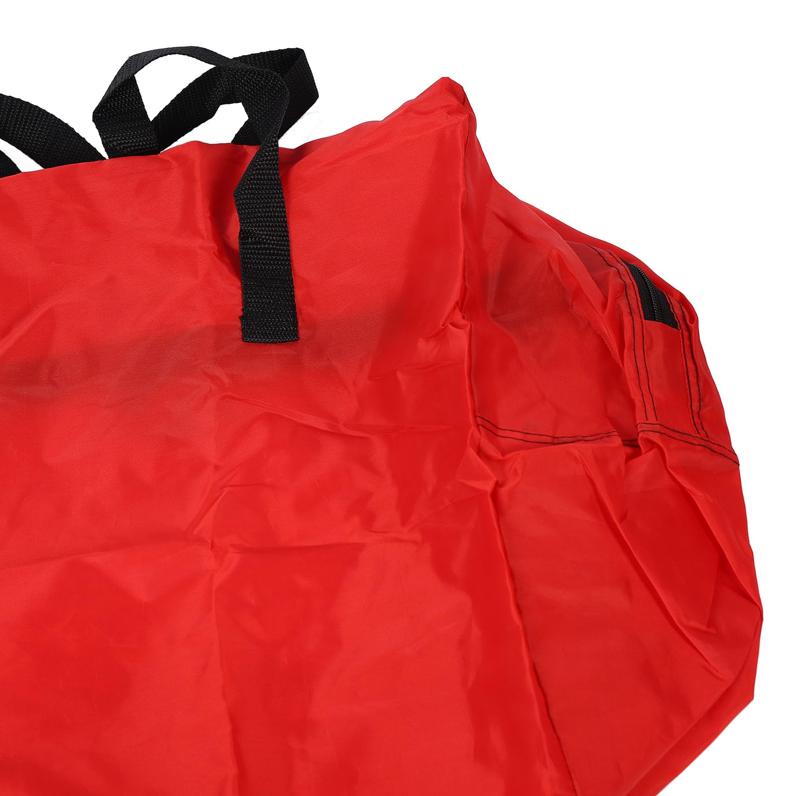 Scatola portaoggetti per albero di Natale Borsa portaoggetti per albero di Natale Borsa portaoggetti per albero artificiale Scatola portaoggetti per ornamento contenitore natalizio (Rossa)
