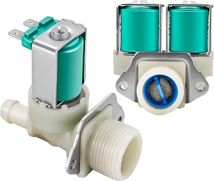 WF365BTBGWR/A1 WF36J4000AW/A2 Washer Water Inlet Valves Fit for Sam-sung WF42H5100AW/A2 WF42H5200AP/A2 WF42H5000AW/A2 WF42H5200AF/A2 WF42H5200AW/A2 WF45R6300AV/US WF45T6000AW/A5 WF45B6300AC/US