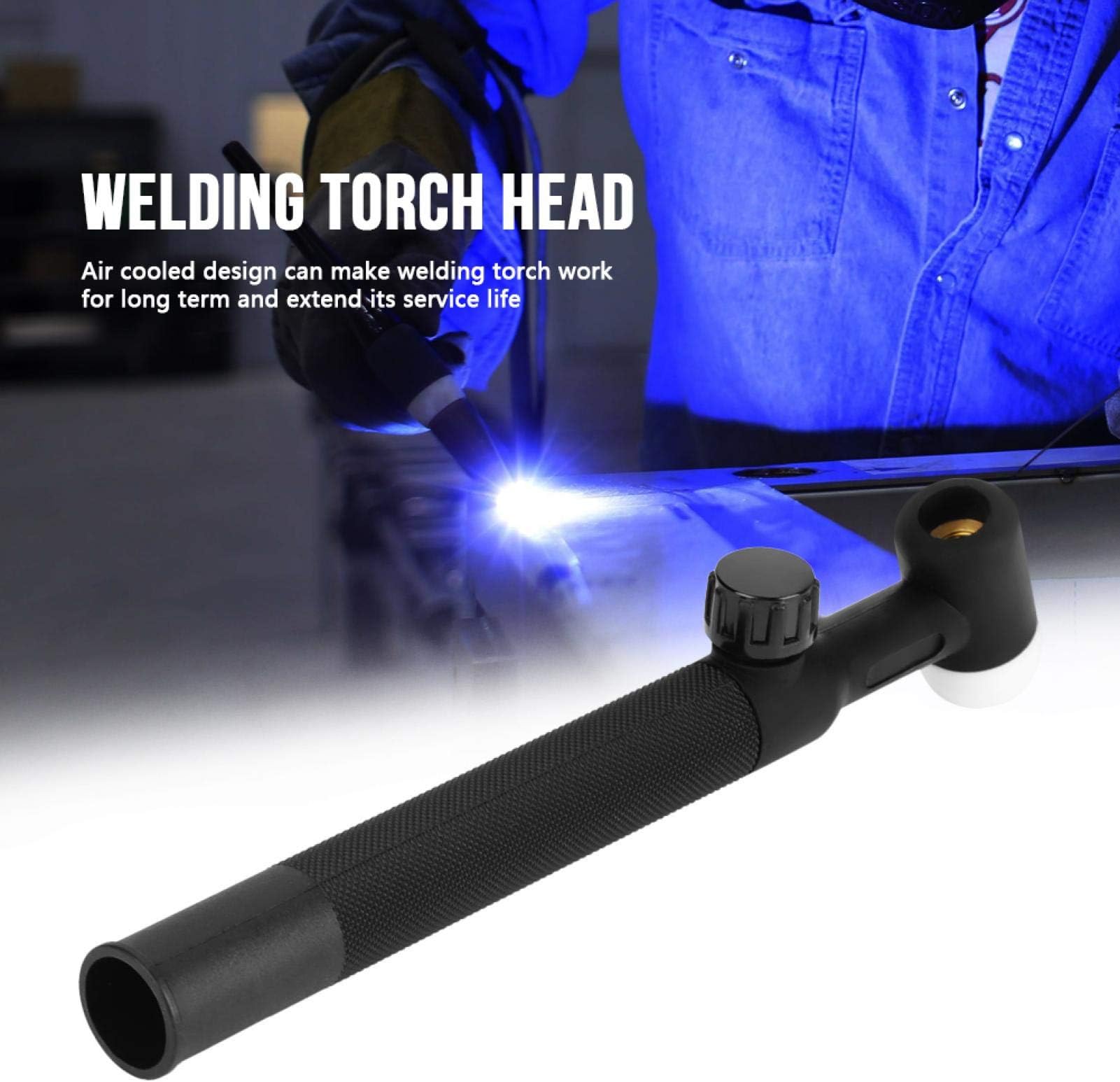 RTYJTRT WP-17V Welding Torch Flexible Head TIG Welding Torch Head Welding Torch Head Body Welding Torch Head for WP-17V Welding Torch