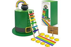 Bailiyake St. Patrick's Day DIY Leprechaun Trap Kit: Crafting and Catching Magic for Kids!