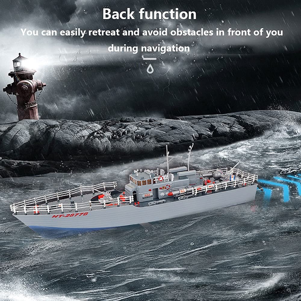 3D-Puzzle Model Battleship Portaerei Giocattolo Sottomarino, Kit di Navi da Guerra Modello in Plastica, Modelli di Navi da Guerra Navali per La Raccolta Simulazione in Scala 1/115 Corazzata