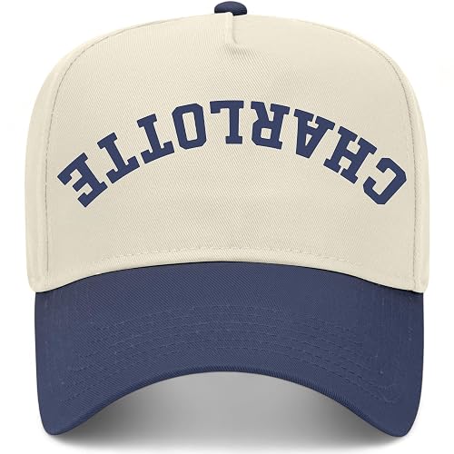 Charlotte Upside Down Reversed Vintage Trucker Hat | North Carolina