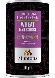Muntons Brewing Ingredients - Malt Extract Wheat - Base for Wheat Beers (1.5 kg | 3.3 lb)