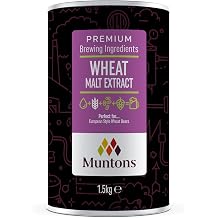 Muntons Brewing Ingredients - Malt Extract Wheat - Base for Wheat Beers 1.5 kg | 3.3 lb