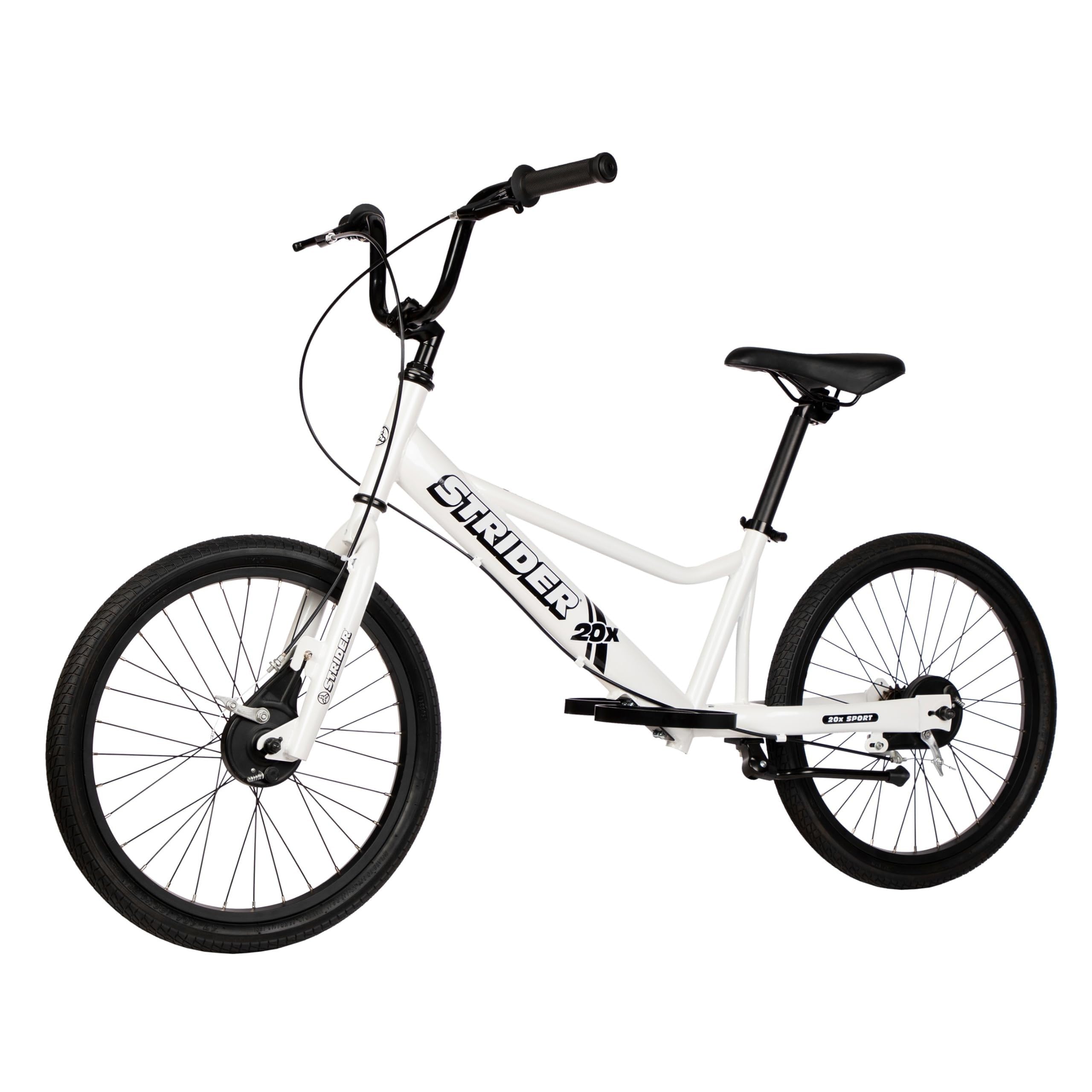 Amazon.com: Strider 20x, White - Learn-to-Ride Balance Bike for