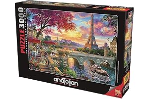 Blooming Paris Jigsaw Puzzle: An Intricate Masterpiece for Puzzle Aficionados