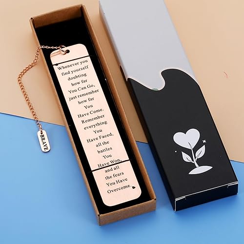 Miniatura 7 de Regalos de sobriedad para mujeres y hombres, marcapáginas de condolencias de recuperación para mantenerse fuerte después de la cirugía, regalos de