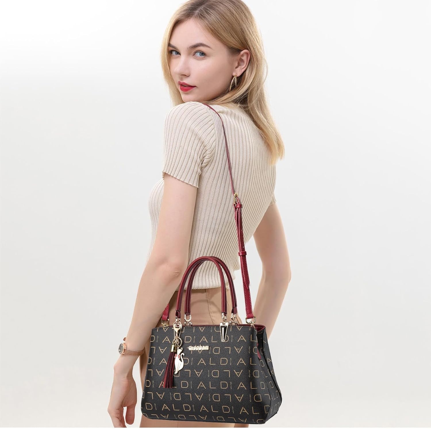 Miniatura 2 de ALARION Bolsos y bolsos de mano para mujer, bolso de hombro para mujer, bolso de mensajero