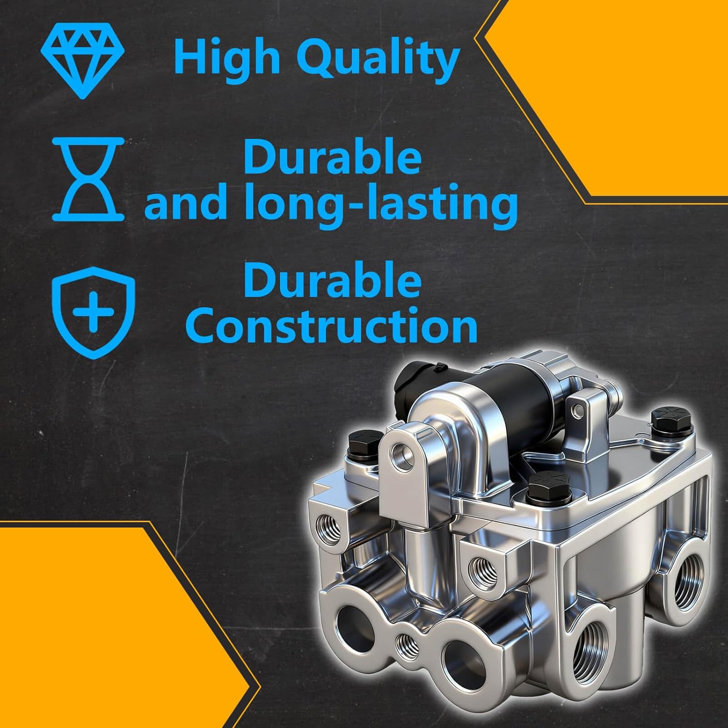 Air Brake Relay Traction Valve Replacement for Bendix ATR-6, Compatible with Volvo Trucks, Replace K078420 85135349 K070951 K070962 K071929 21995886 22342455 22342457