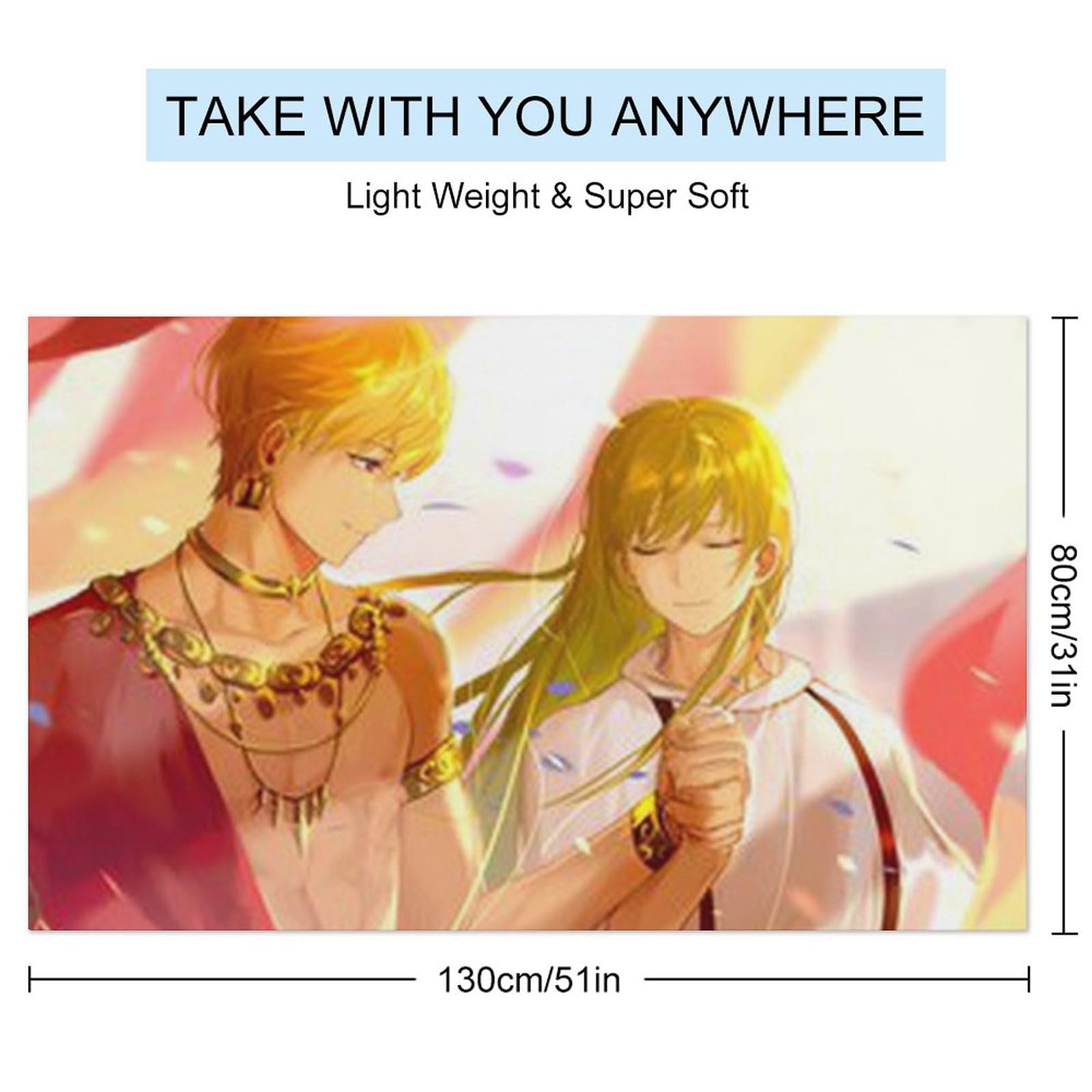 ギルガメッシュ　マイクロファイバータオル Amazon｜あいのにじょ フェイト ギルガメッシュ (8) ダブルフロック