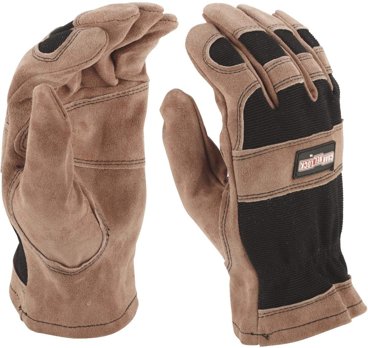 Channellock Work Gloves 701789 - Extra Large Split Leather, Insulated, Reusable - X-Large