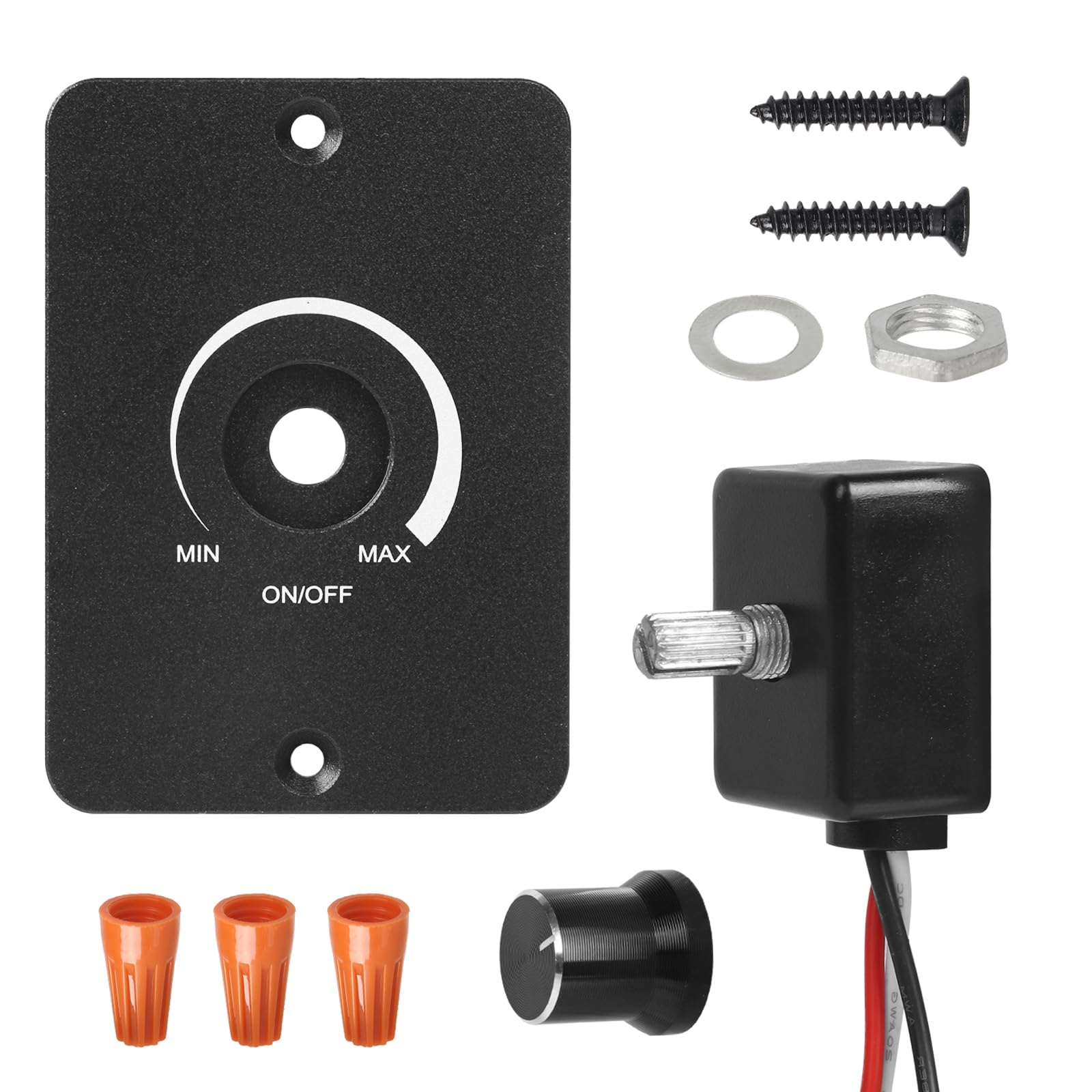 Miosugo DC 12 V Dimmer Switch, Continuous Dimming for Motorhome Boat, Truck