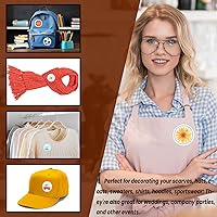 Vista 4 de 16 Pack Acrylic Button Pin Badge 3 Inch Clear Plastic Craft Button with Pin Round Picture Photo Buttons Blank Pin Buttons for Crafts Supplies