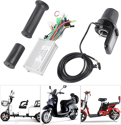 Miniatura 4 de Vbestlife Juego de control de bicicleta eléctrica, 36 48 V 250 350 W Universal Electric Bike Scooter Controller LCD Split Meter