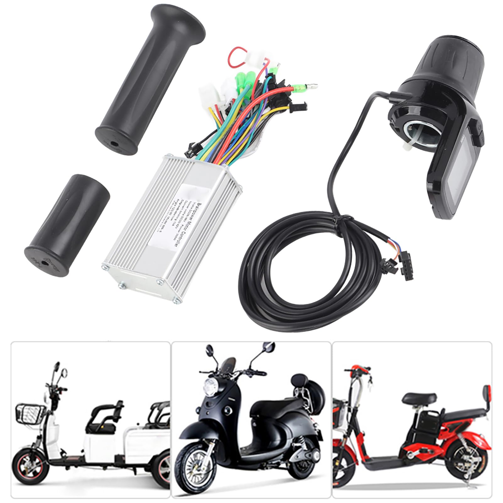 Ebike Controller 36V/48V/52V/60V 500W 25A E-bike Scooter