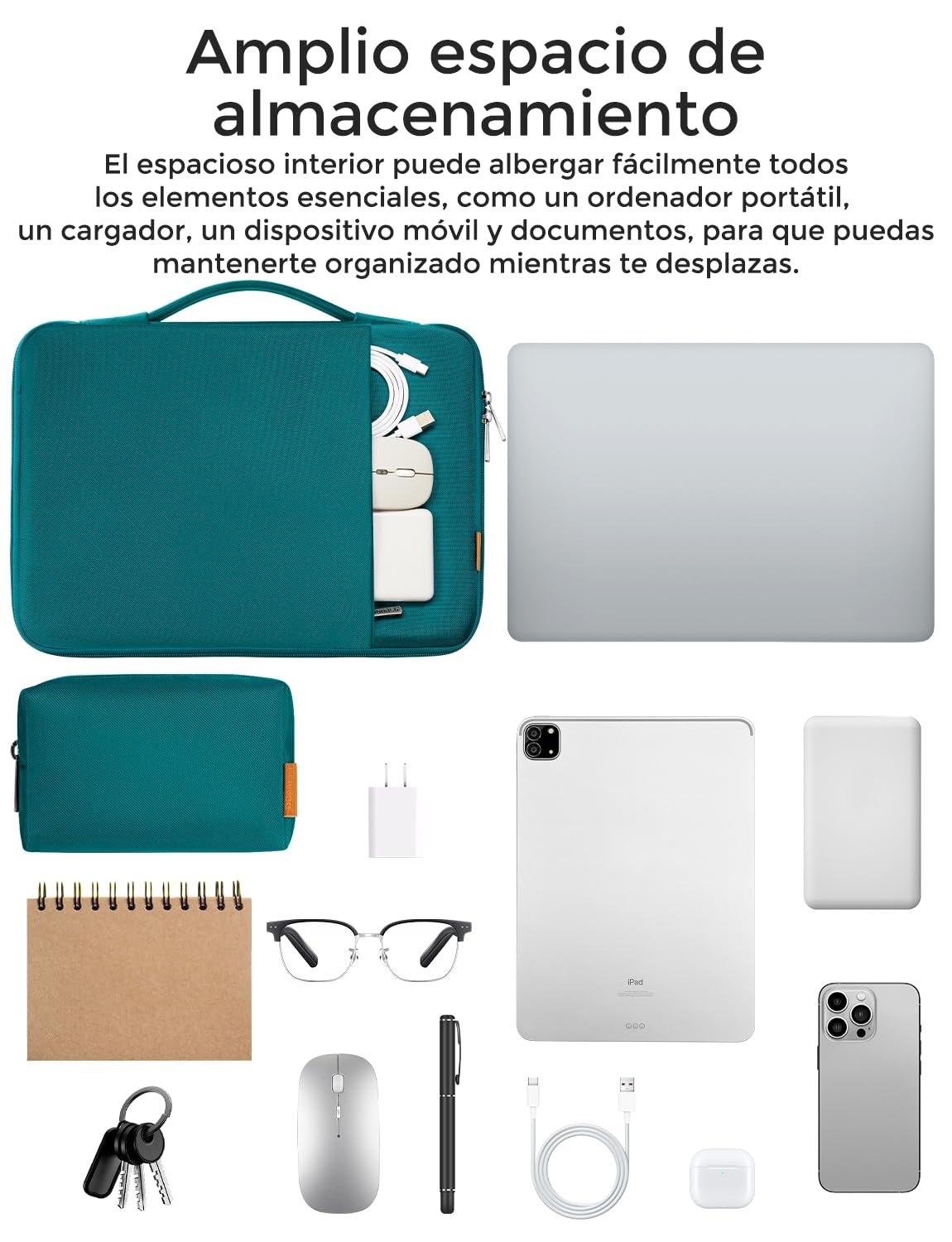 DOMISO Custodia Borsa Impermeabile Notebook Portatile Borsa Sleeve Custodia PC Portatile,LP07