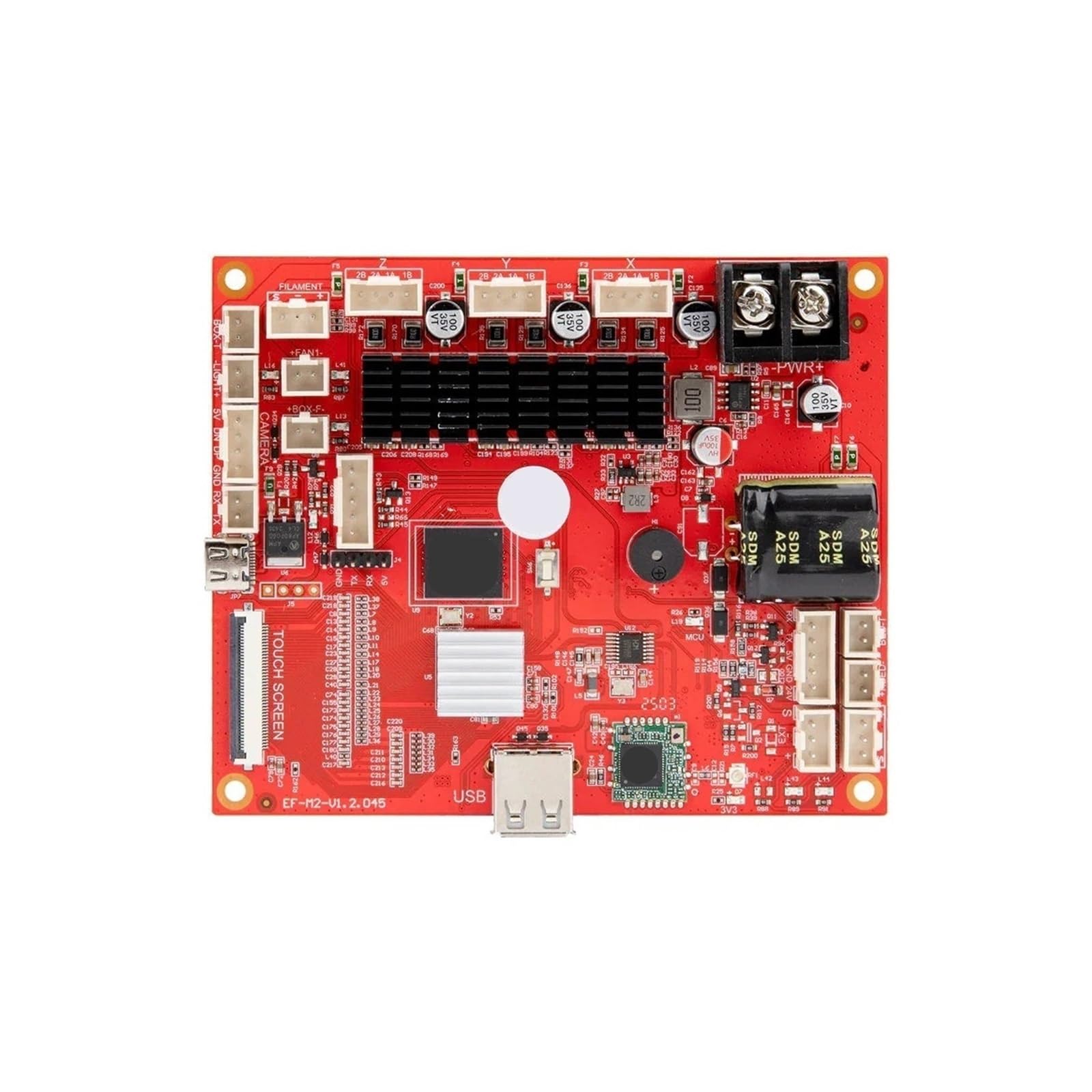 Compatible con placa base silenciosa ELEGOO Centauri Carbon | Piezas de impresora 3D, actualización de placa base, funcionamiento silencioso, control estable, señal precisa(Cc2)