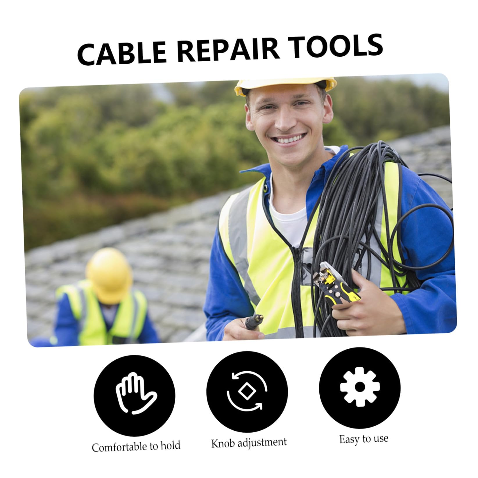 iplusmile Kit de Alicates para Crimpar de Cable 271piezas Crimpadora de Cable Herramienta Duradera para Electricistas Uso Profesional Conectores Incluidos