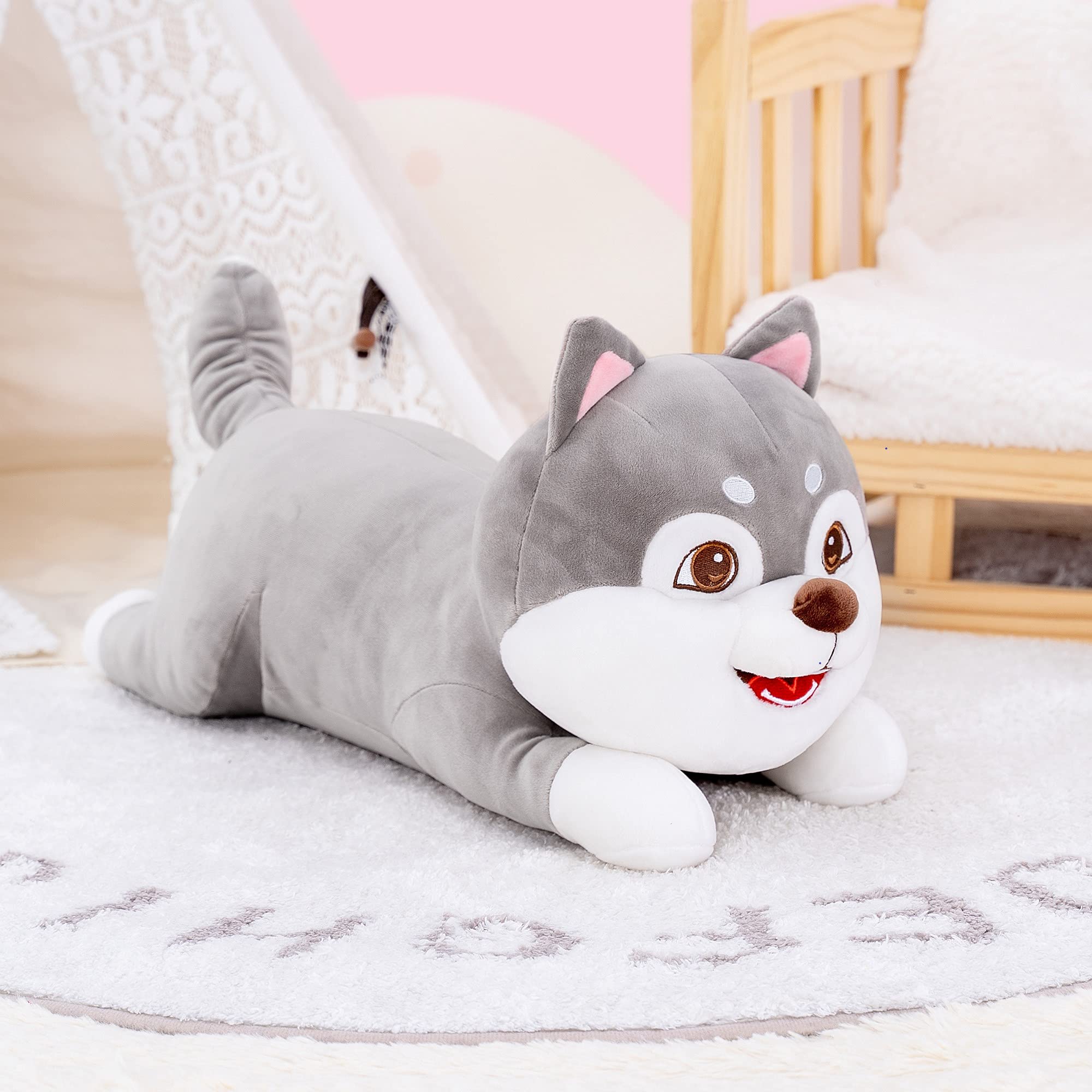 blue magic stuffed toys dog