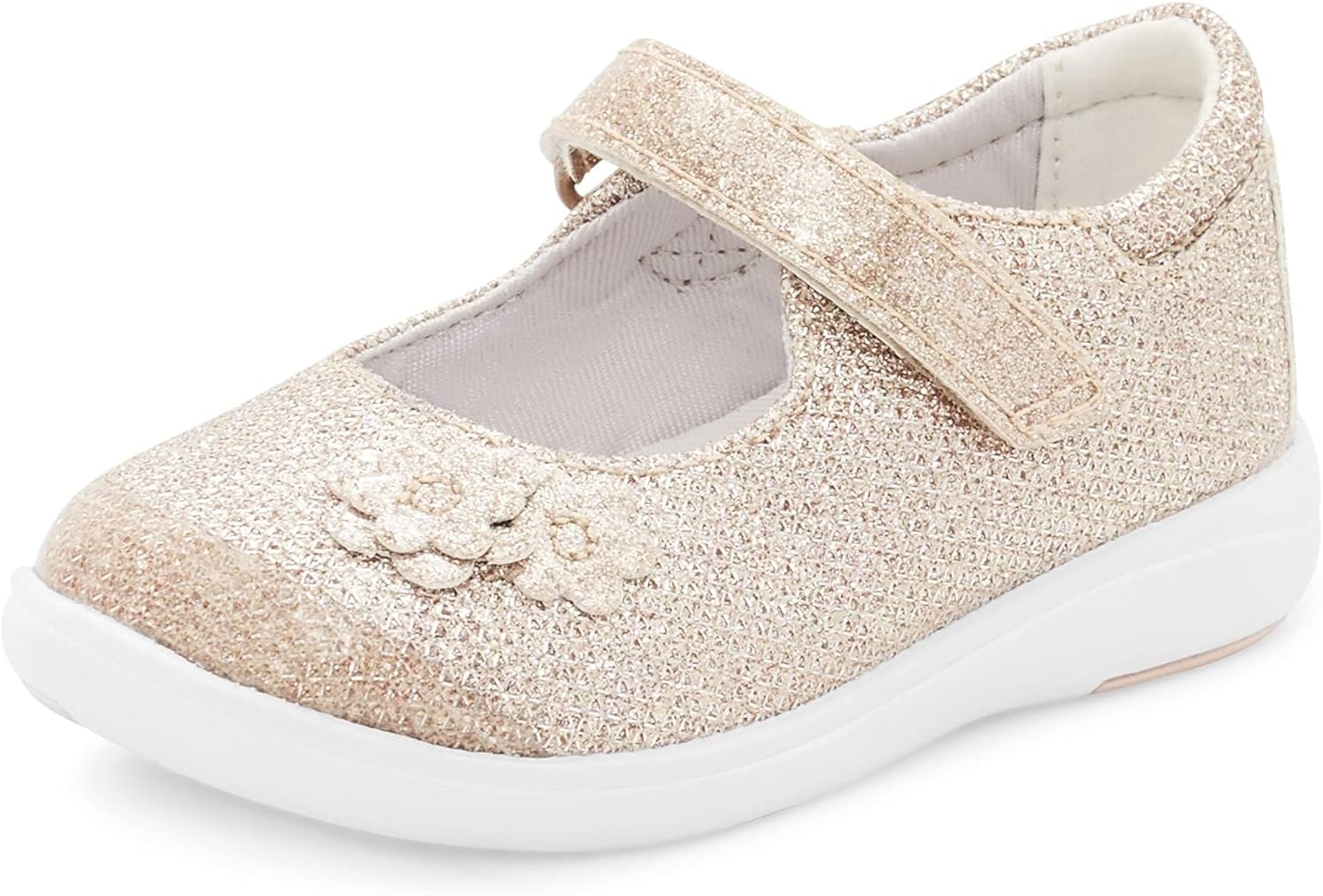 Stride Rite Mary Jane Stride Rite Holly Adapt Glitter Flower Mary
